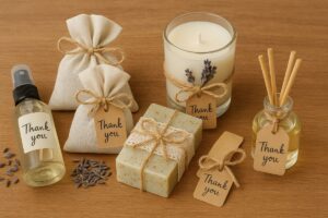 Lembrancinhas Personalizadas com Aromas Naturais