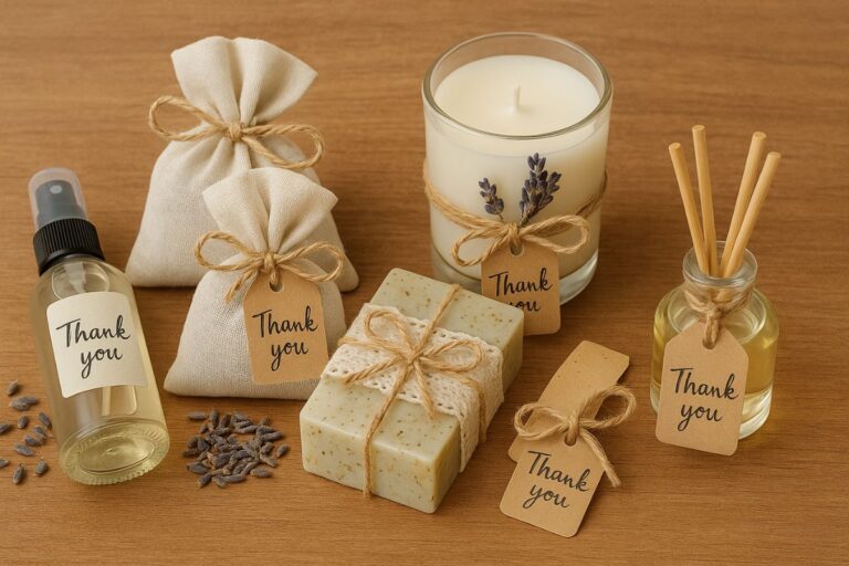 Lembrancinhas Personalizadas com Aromas Naturais