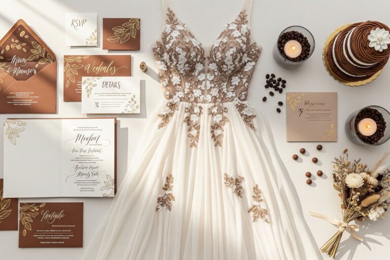 Tendências de Casamento para 2025: O Encanto do Mocha Mousse.